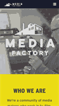Mobile Screenshot of mediafactory.org